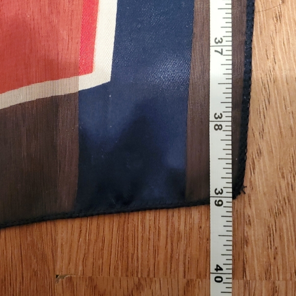 American Flag Sheer Women's Scarf Wrap Shawl - Picture 5 of 6